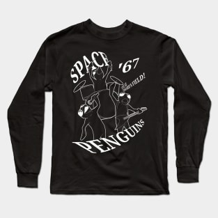 Space Penguins '67 White Long Sleeve T-Shirt